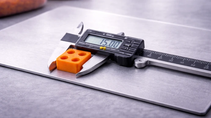 Qualitätsprüfung im 3D-Druck für industrielle Bauteile