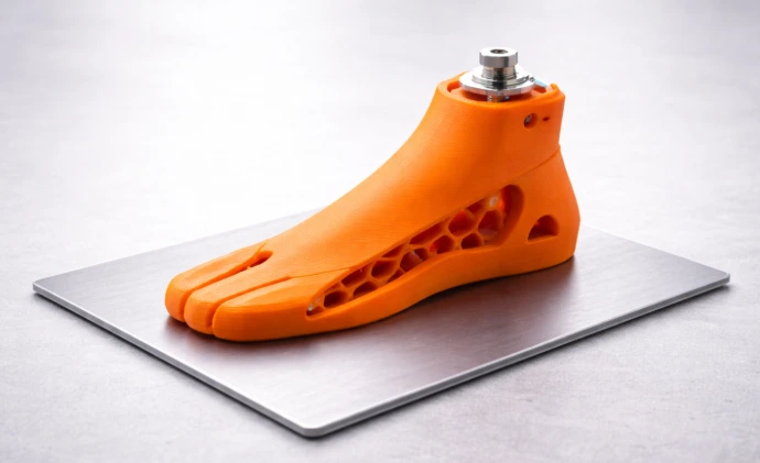 3D-gedruckter Prototyp aus Kunststoff für Produktentwicklung